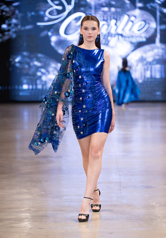Charlie Designs Metalic Stretch Fit